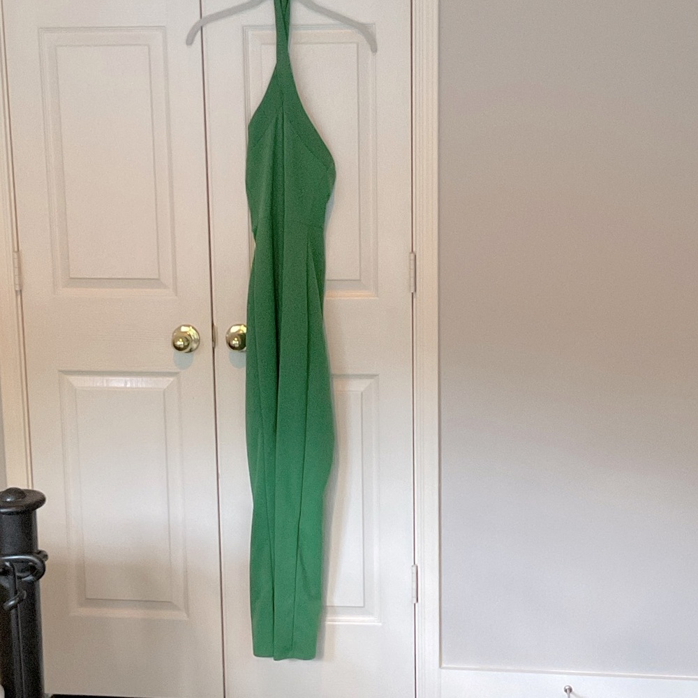 Stunning Semi-Formal Jumpsuit Brilliant Green by 21 Saints  #25.28.09